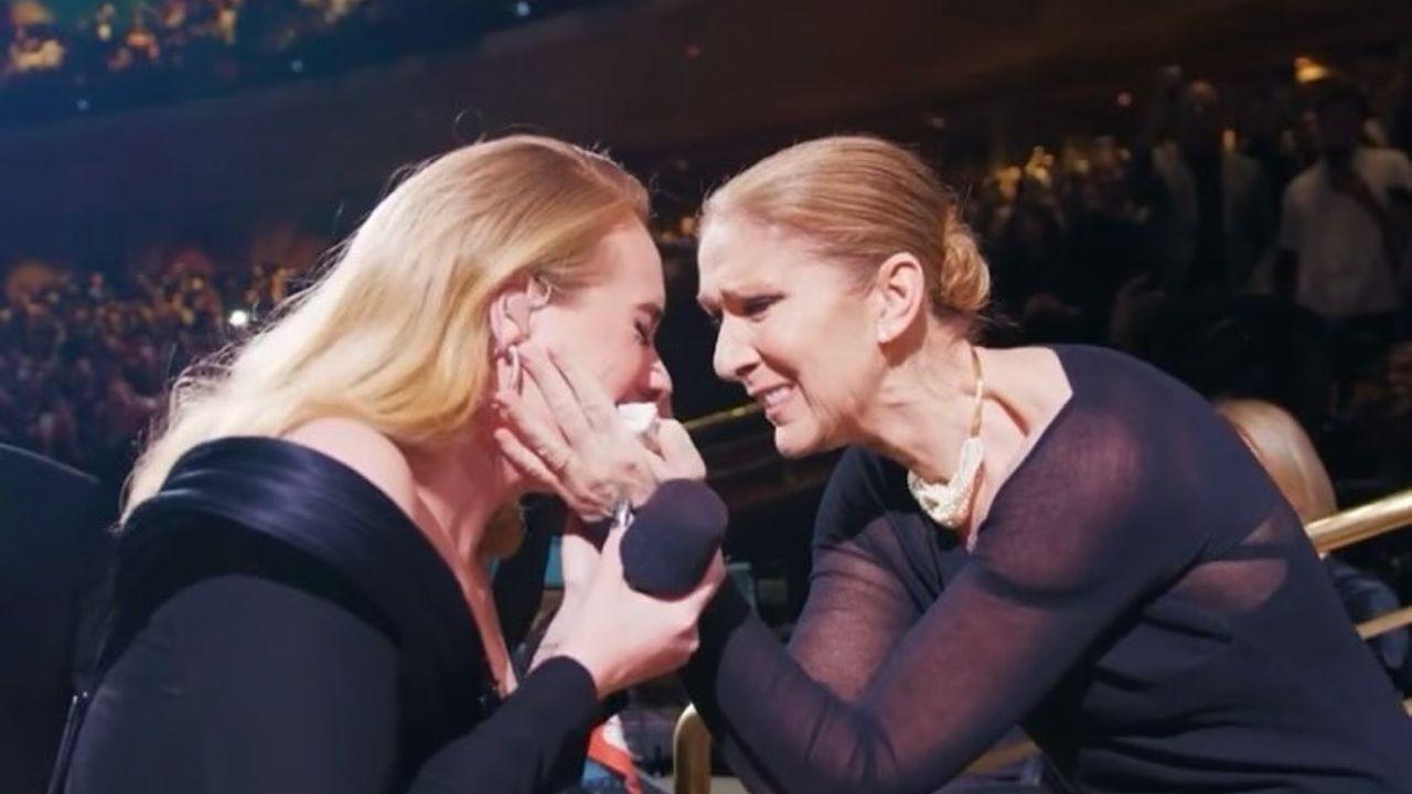 Imagen de Adele rompe en llanto al enterase que Celine Dion se encuentra en el público