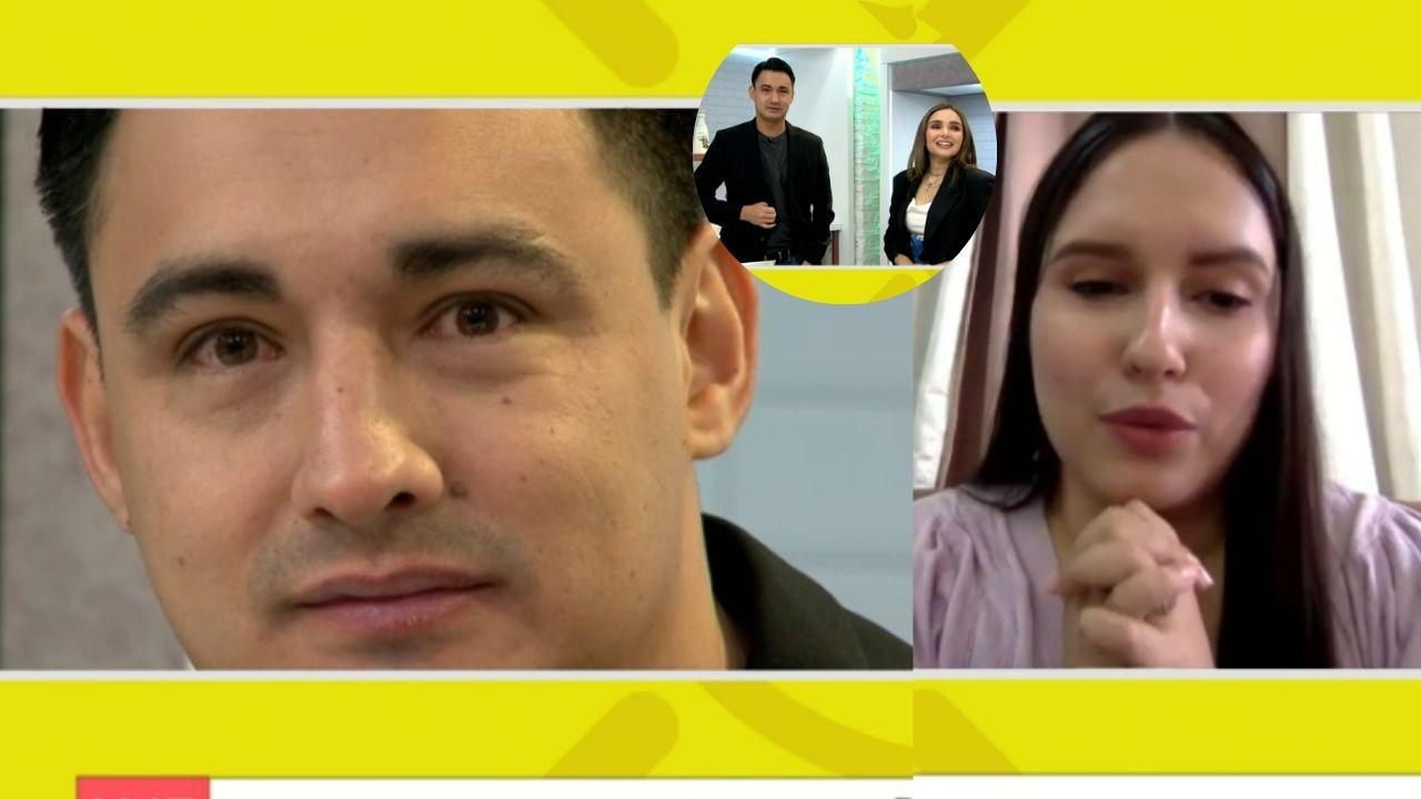 Imagen de Allan Fajardo se conmueve al recibir una sorpresa inesperada de su esposa