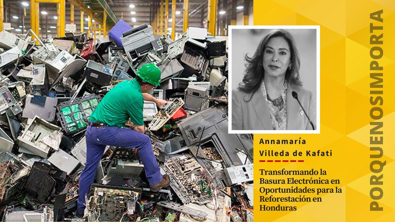 Imagen de Transformando la basura electrónica en oportunidades para la reforestación en Honduras