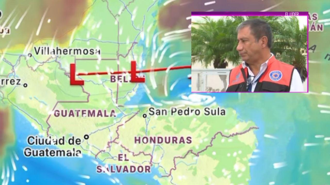 Imagen Principal de Nota: Tormenta tropical Nadine amenaza costas de Honduras: Alerta por posibles crecidas de ríos