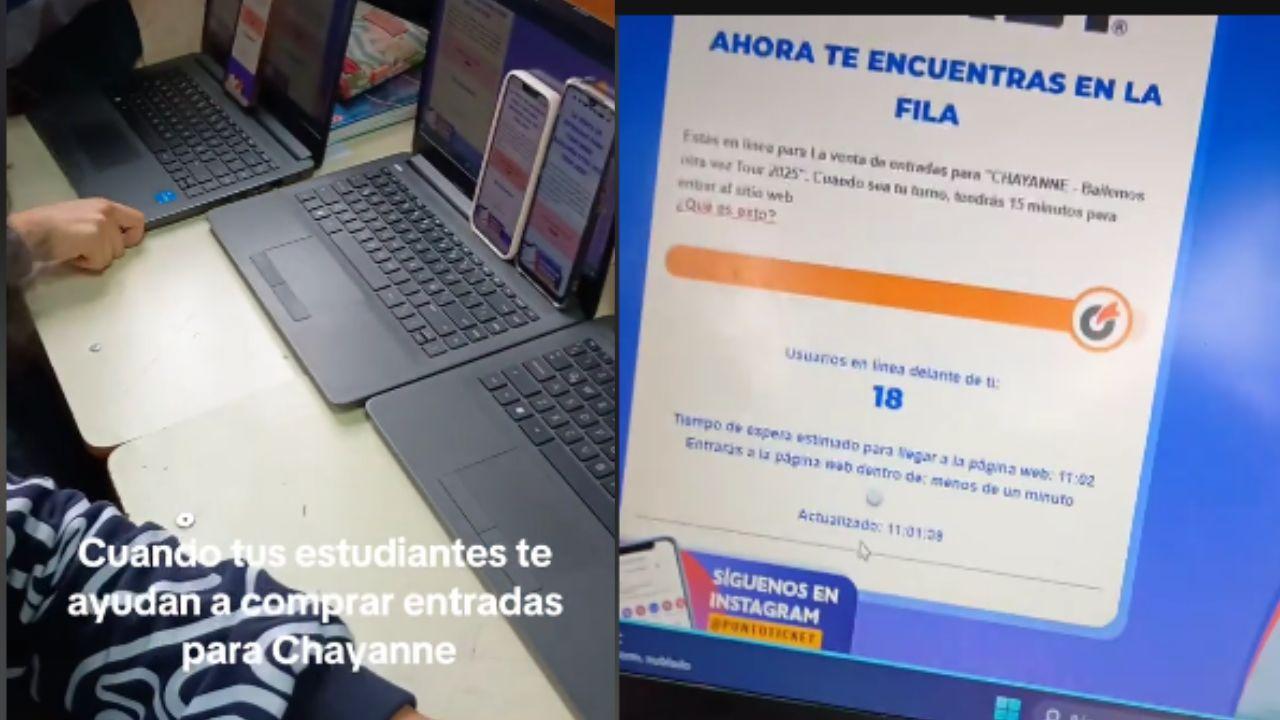 Imagen de Maestra organiza a sus alumnos para comprar boletos para concierto de Chayanne