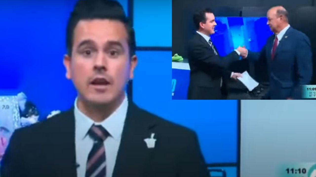 Imagen Principal de Nota: Periodista rompe el silencio, después de ser despedido en vivo