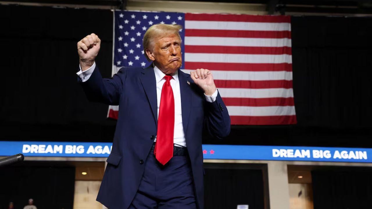 Imagen de El baile de Trump que se volvió viral después de su gane