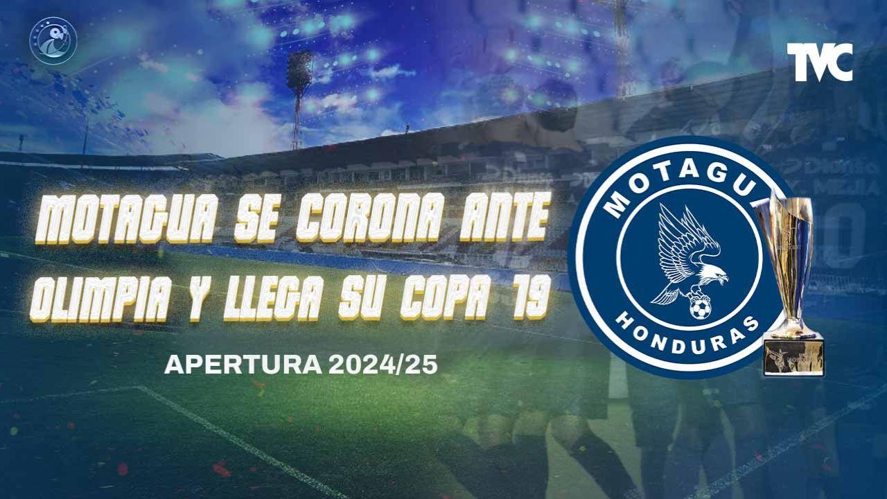Imagen de Motagua conquista su copa 19 en una final memorable