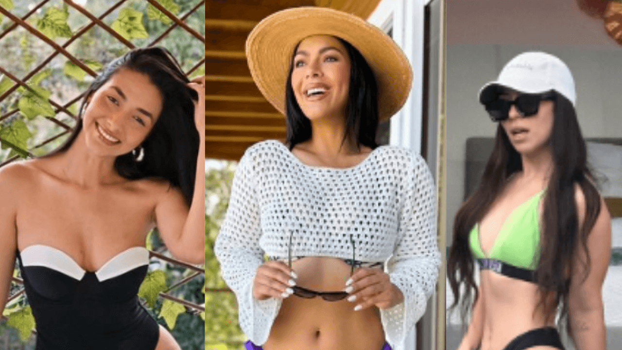 Imagen Principal de Nota: Loren, Laura y Karlen inician el 2025 luciendo cuerpazo en sexys trajes de baño