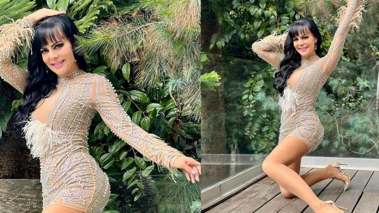 Imagen de Maribel Guardia recibe el 2025 presumiendo cuerpazo en diminuto traje de baño