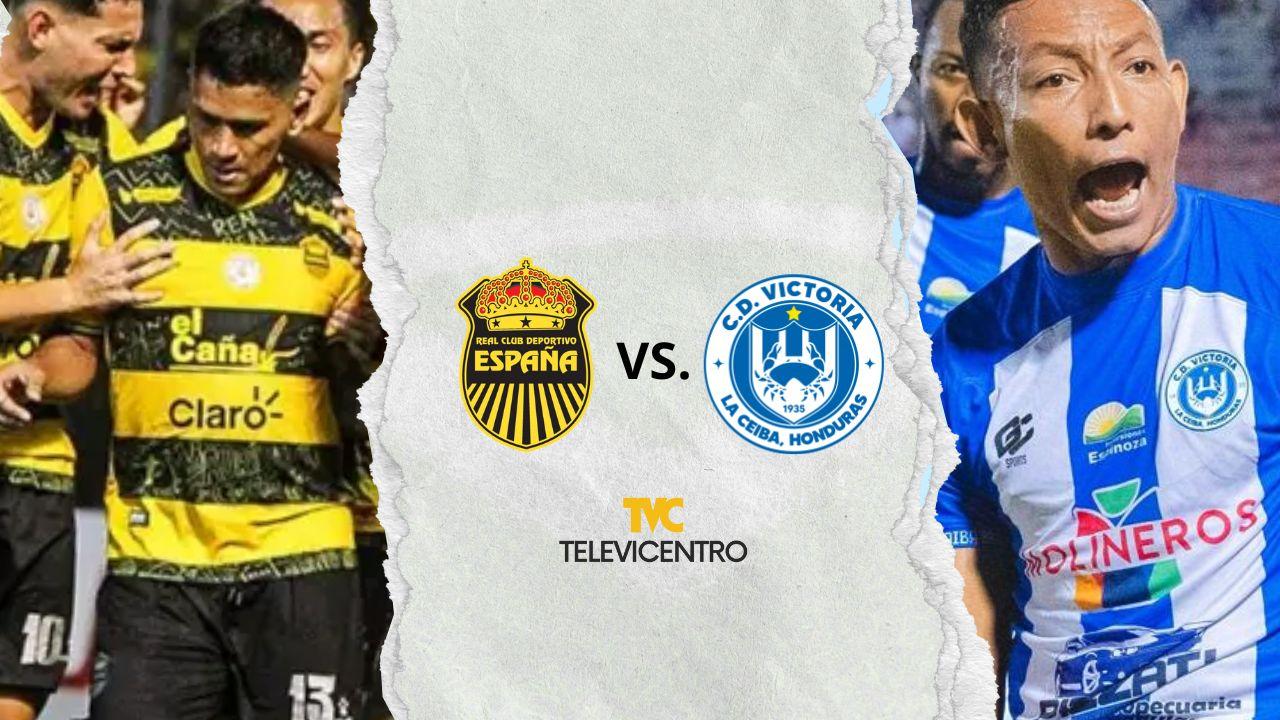 Imagen Principal de Nota: Real España vs. Victoria EN VIVO hoy: hora, canal, donde ver