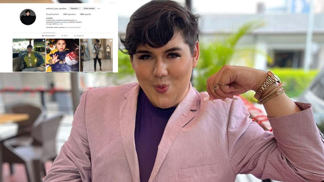 Imagen Principal de Nota: Antonio Sandrez estrena nueva cuenta de Instagram tras ser bloqueado