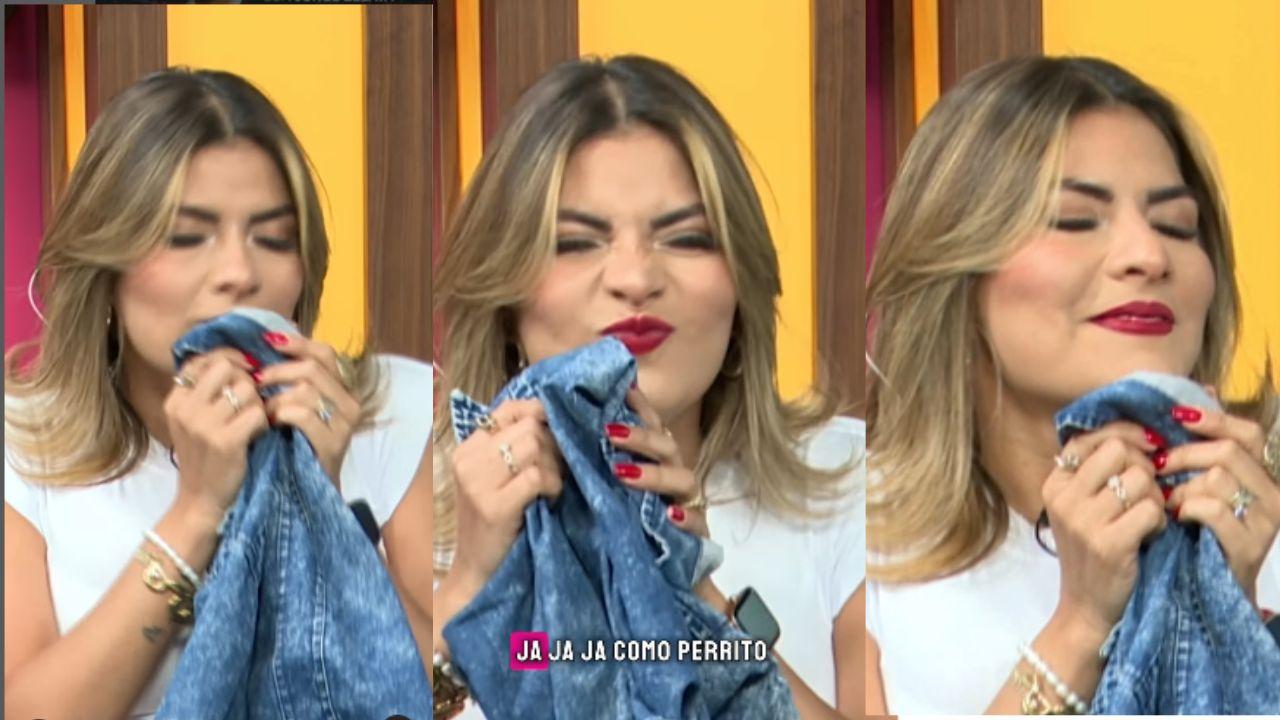 Imagen Principal de Nota: Saraí Espinal genera controversia tras revelar que huele su ropa interior y la de su esposo