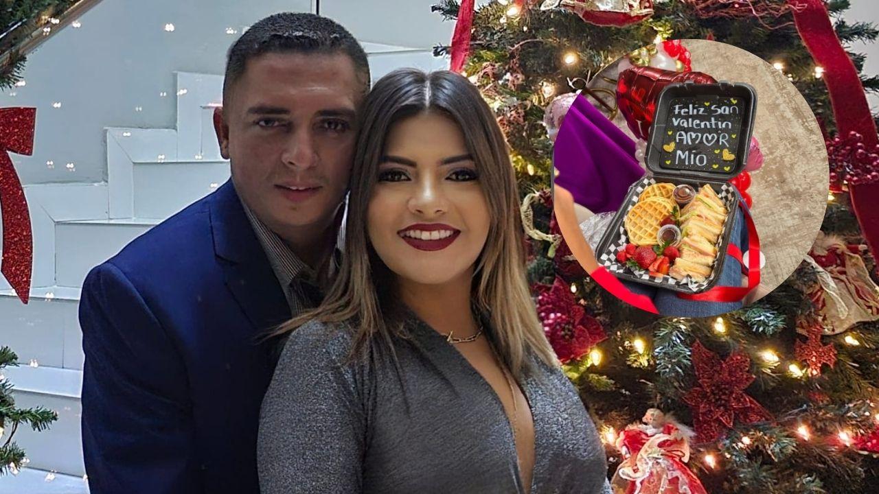 Imagen Principal de Nota: Saraí Espinal derrite de amor con el romántico detalle de su esposo en San Valentín