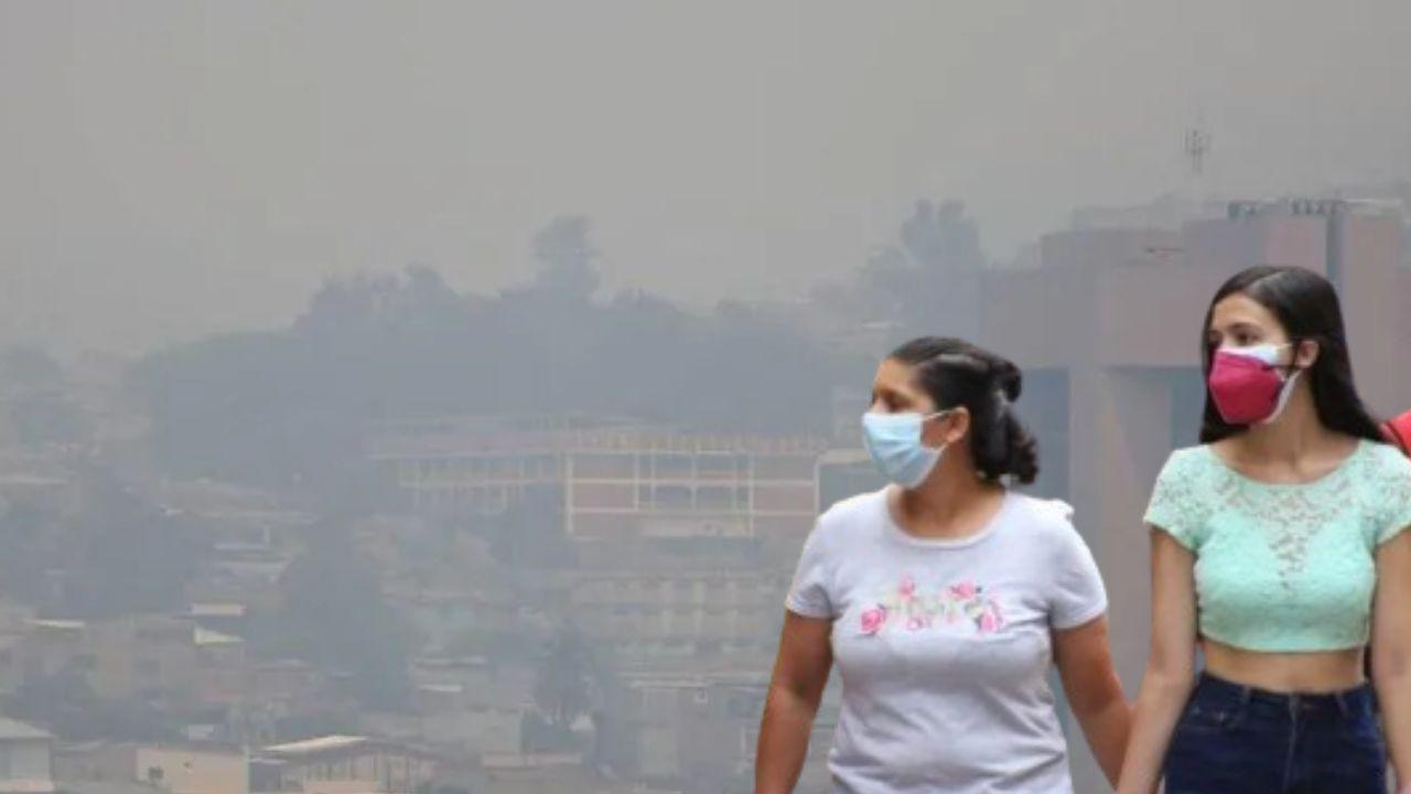 Imagen Principal de Nota: Copeco advierte sobre capa de humo en Honduras: niveles de contaminación siguen elevados
