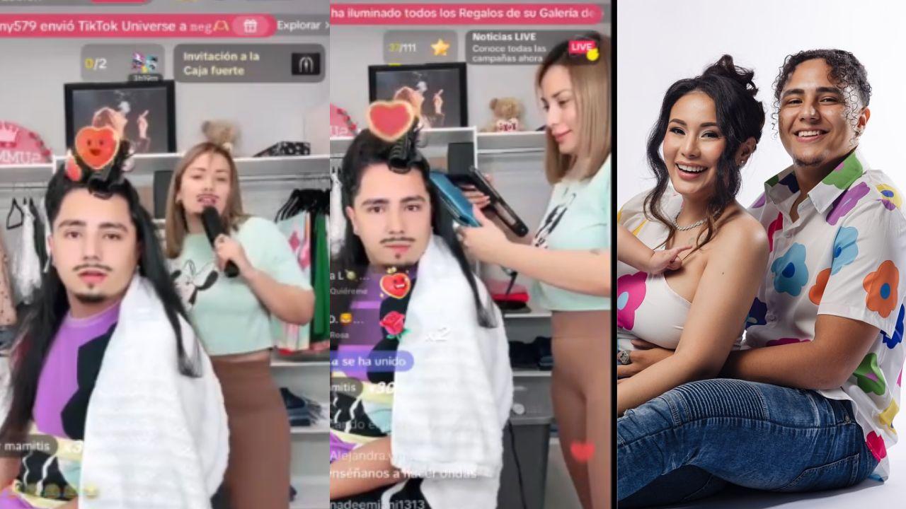 Imagen Principal de Nota: Elsa Oseguera y Davis Flow sorprenden en vivo con cambio de look y tenso momento