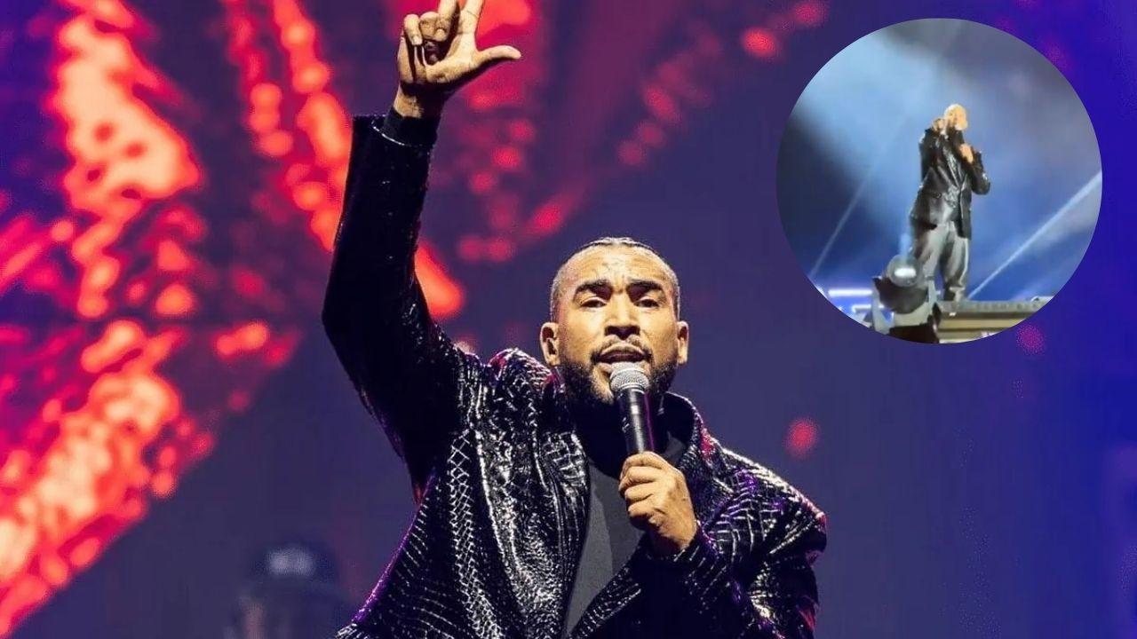 Imagen Principal de Nota: Don Omar expulsa a fan de concierto por arrojar cerveza al público