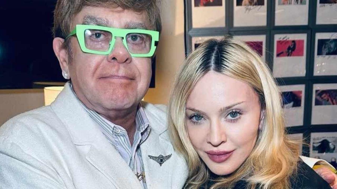 Imagen de Madonna y Elton John hacen las paces después de más de 20 años de enemistad