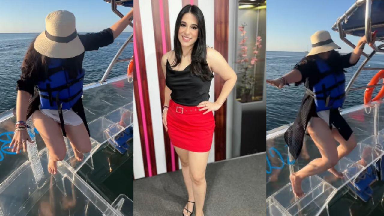 Imagen Principal de Nota: Alejandra Borjas deslumbra con su talento y carisma al ritmo del 'raspe' desde Islas de la Bahía