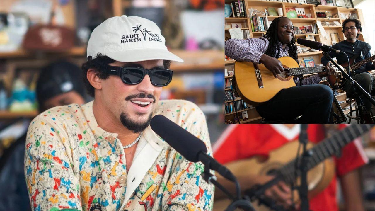 Imagen de Bad Bunny canta en Tiny Desk, donde también brilló el hondureño Aurelio Martínez