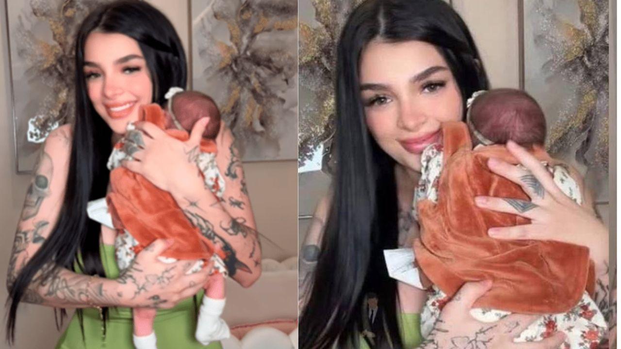 Imagen Principal de Nota: Karely Ruiz presenta oficialmente a su hija