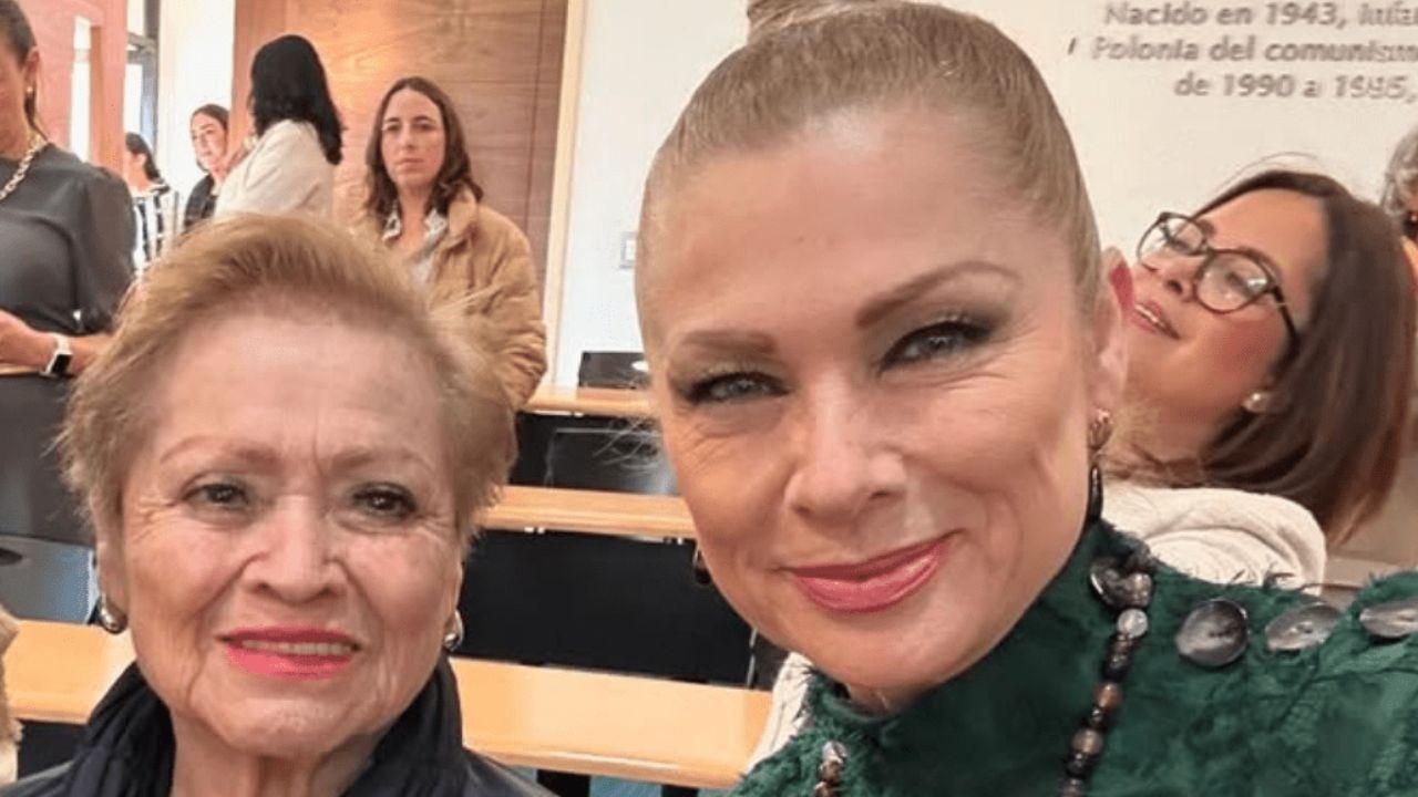 Imagen Principal de Nota: Actriz mexicana enfrenta críticas por tener a su madre en un asilo