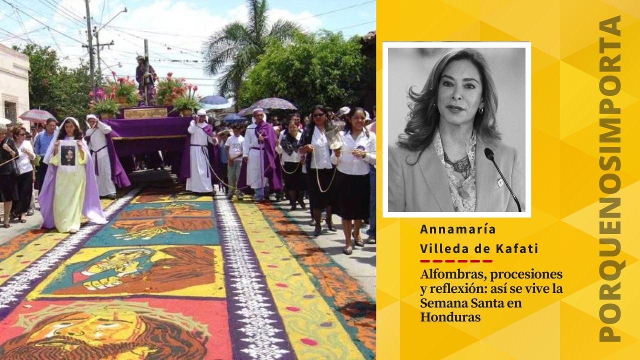 Imagen Principal de Nota: Alfombras, procesiones y reflexión: así se vive la Semana Santa en Honduras