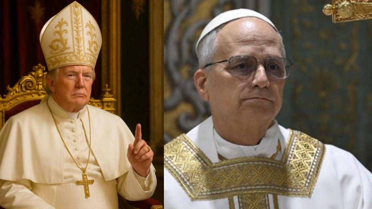 Imagen Principal de Nota: ¿Trump predijo al papa León XIV? La imagen que enciende la polémica en redes