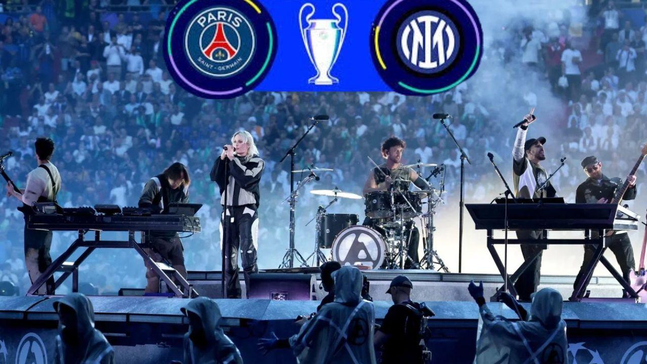 Imagen de Linkin Park enciende final de la Champions League entre el Inter de Milán y el PSG