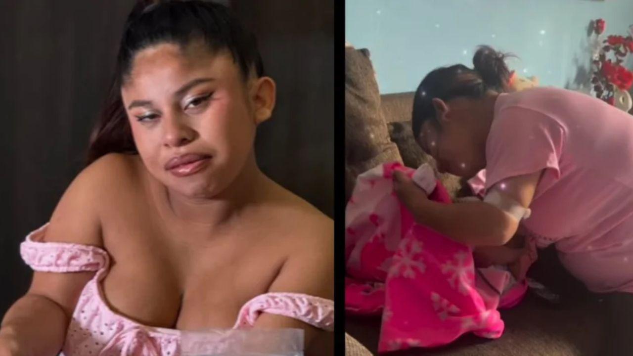 Imagen de ¿Murió su bebé? Lupita TikTok desmiente rumores y aclara el estado de salud de su hija