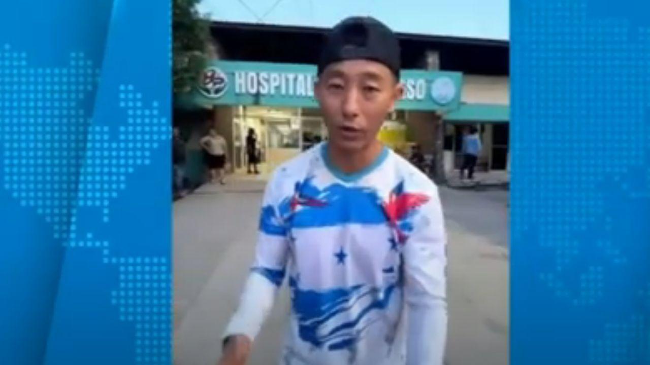 Imagen de Shin Fujiyama revela cuántas dosis de vacuna necesita tras ser mordido por perro callejero