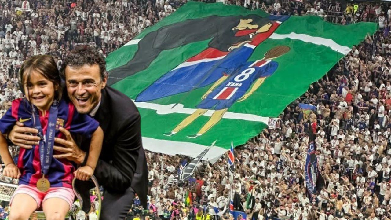 Imagen de PSG rinde homenaje a Xana, la hija de Luis Enrique, tras histórica final en Múnich