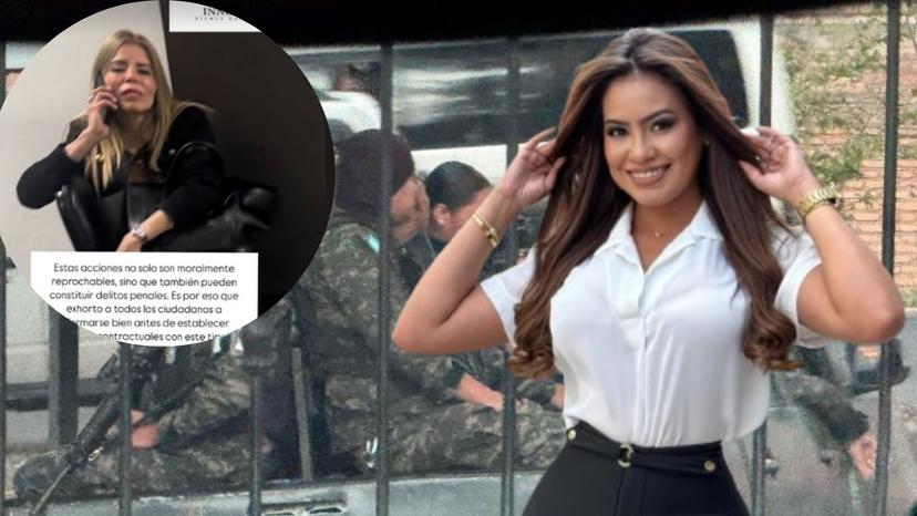 Denuncian a Alejandra Rubio por deuda de L92,200; arrendadora revela amenazas