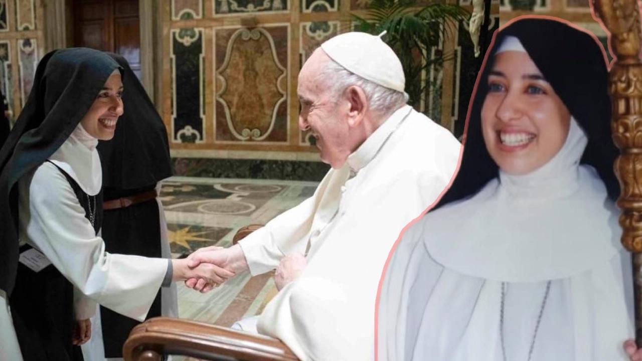 Imagen de Aline, la monja que denuncia que fue expulsada por 'ser demasiado linda'