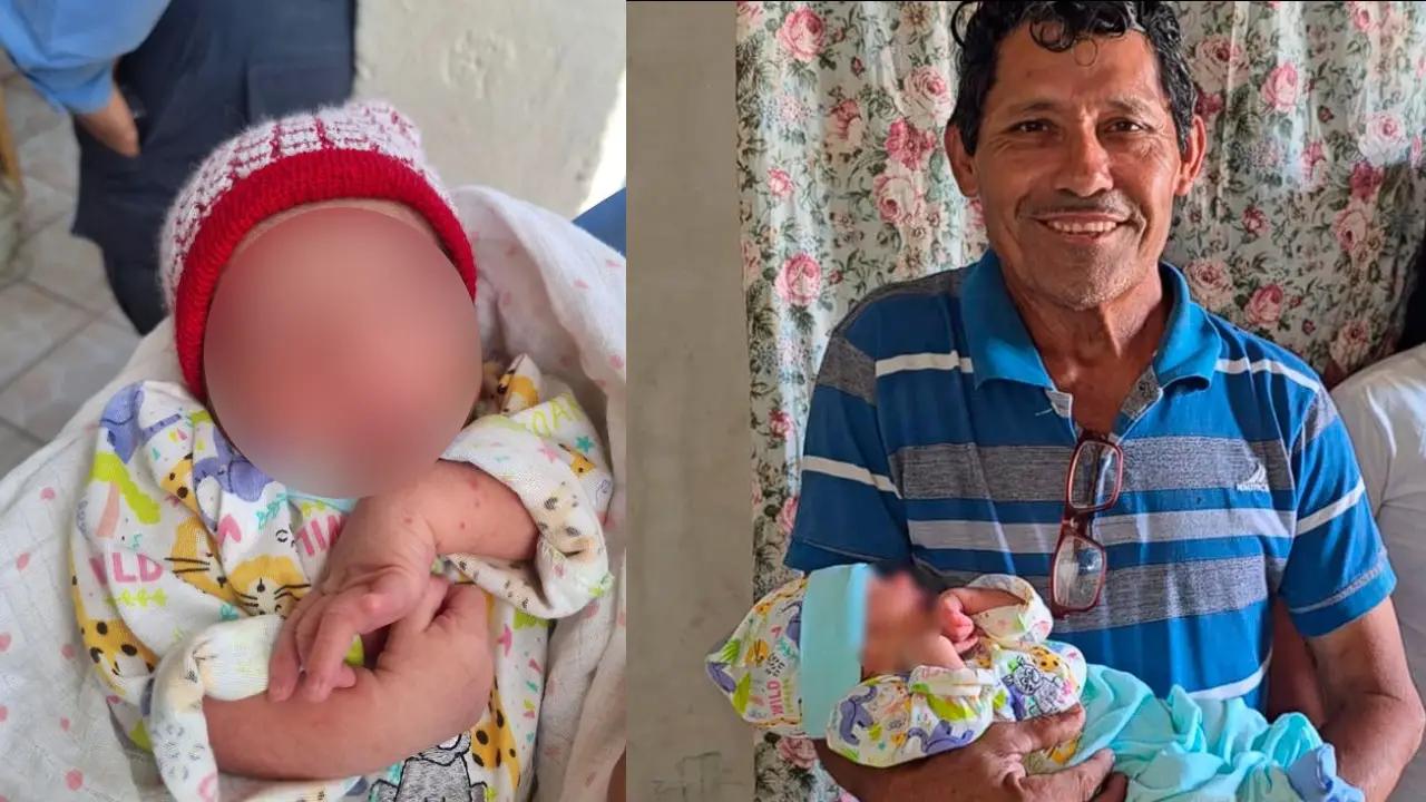 Imagen de Hallan a bebé abandonado en iglesia de Copán; pareja sueña con adoptarlo
