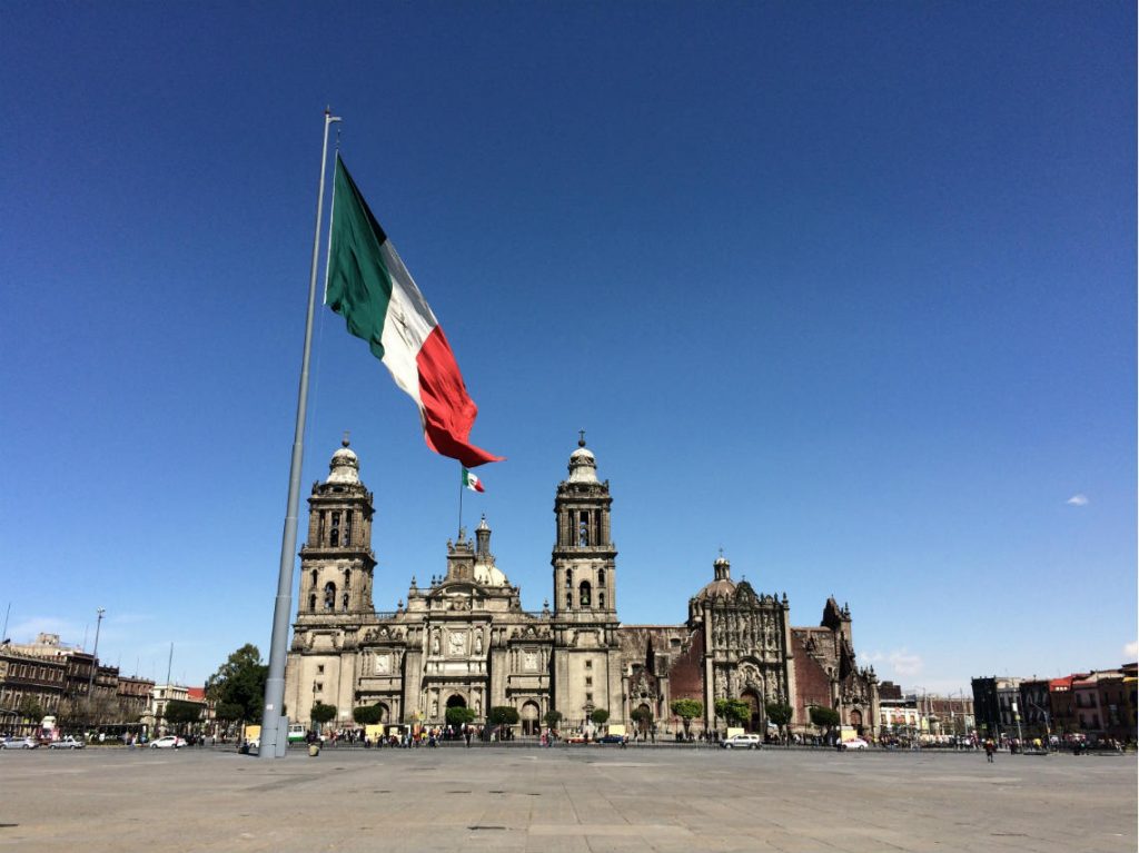 Zocalo en México