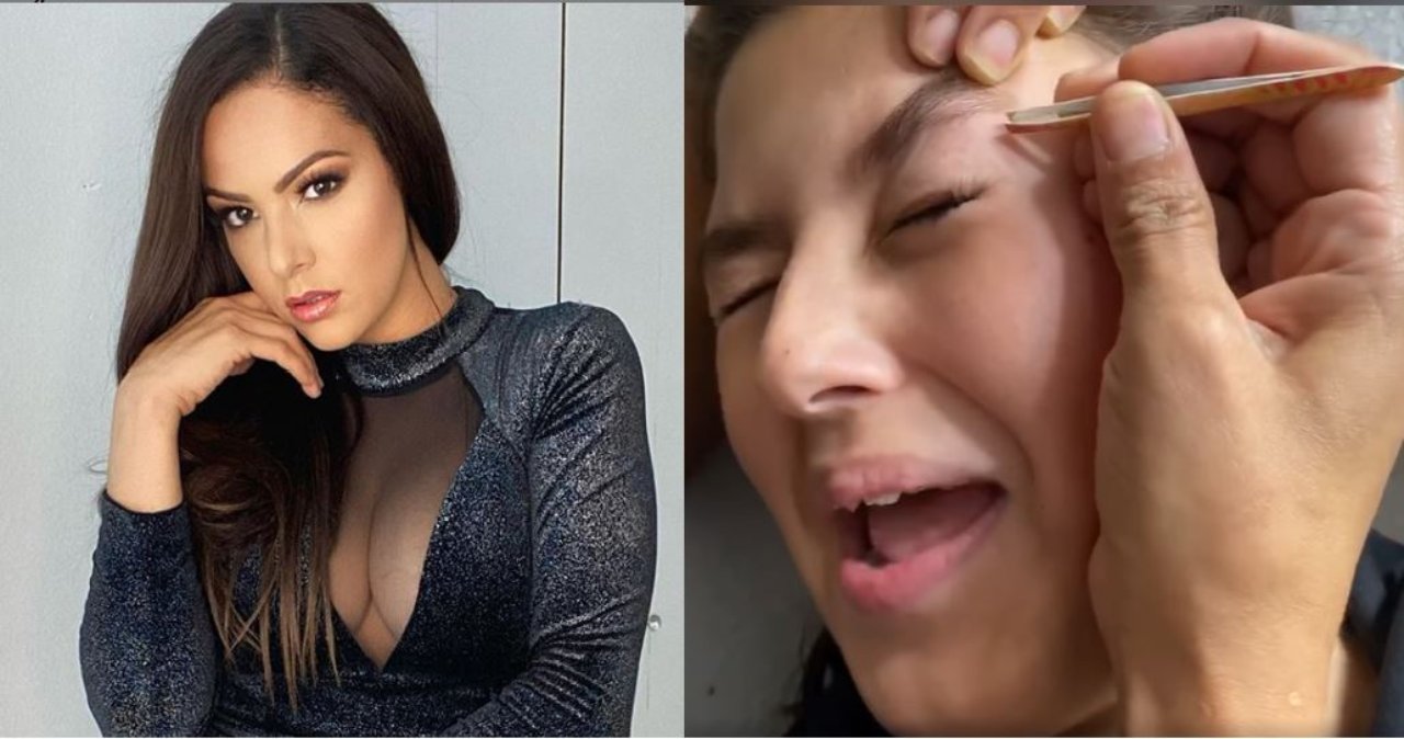 Imagen de 'La belleza duele', Nathalia Casco hace llorar a su hija tras sacarle las cejas