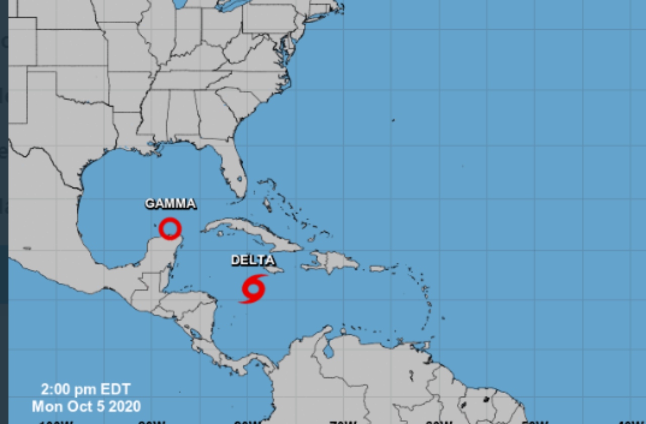 Imagen Principal de Nota: Tormenta tropical Delta se elevó a huracán categoría 4; Copeco anuncia vigilancia permanente ante lluvias