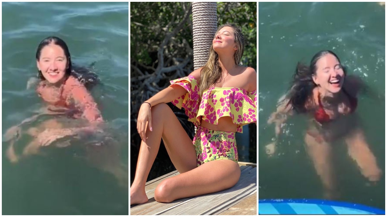 Imagen Principal de Nota: La colombiana Daniella Álvarez sorprende al volver a nadar tras la amputación de su pie izquierdo