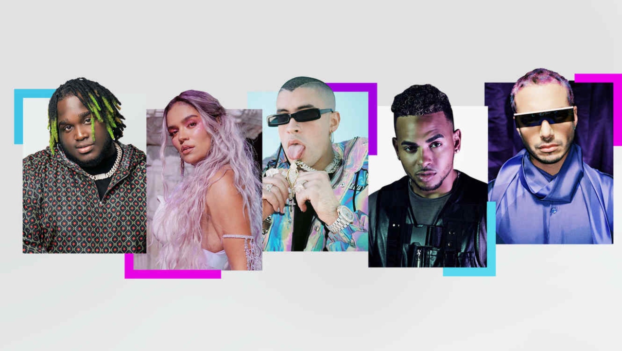 Imagen Principal de Nota: J Balvin y Bad Bunny, los artistas latinos que lideran las nominaciones en Premios Billboard 2020