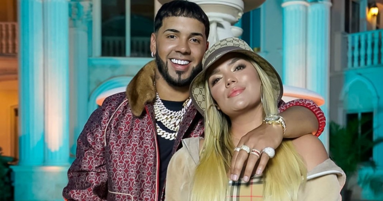 Imagen Principal de Nota: Anuel AA celebró su cumpleaños 28 inspirado en Goku; Karol G y su hijo lo acompañaron