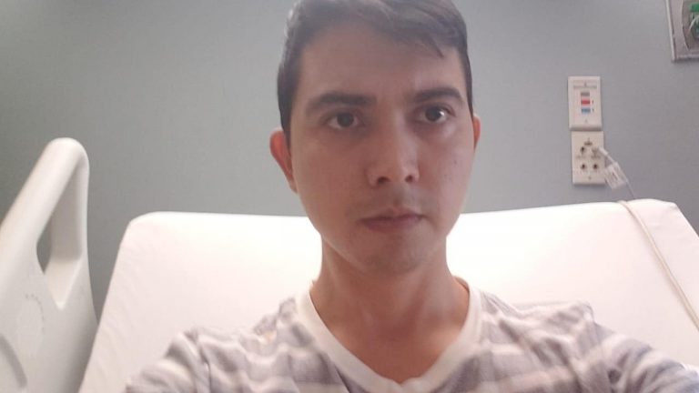 Imagen Principal de Nota: Hondureño pide ayuda, pues solo tiene dos meses para salvar su vida del Cáncer