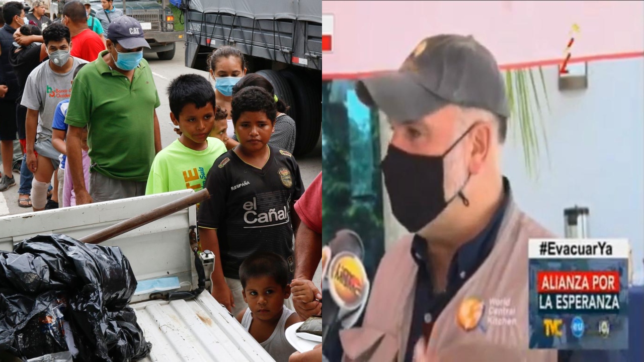 Imagen Principal de Nota: Llega a Honduras chef nominado al Premio Nobel de la Paz para brindar ayuda en albergues de San Pedro Sula