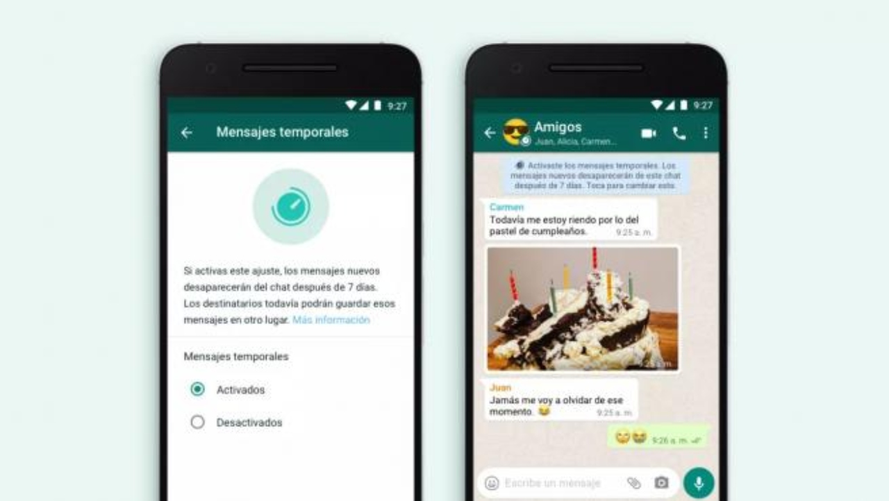 Imagen Principal de Nota: Mensajes que se autodestruyen, la nueva función que anuncia WhatsApp, ¡mira cómo funciona!