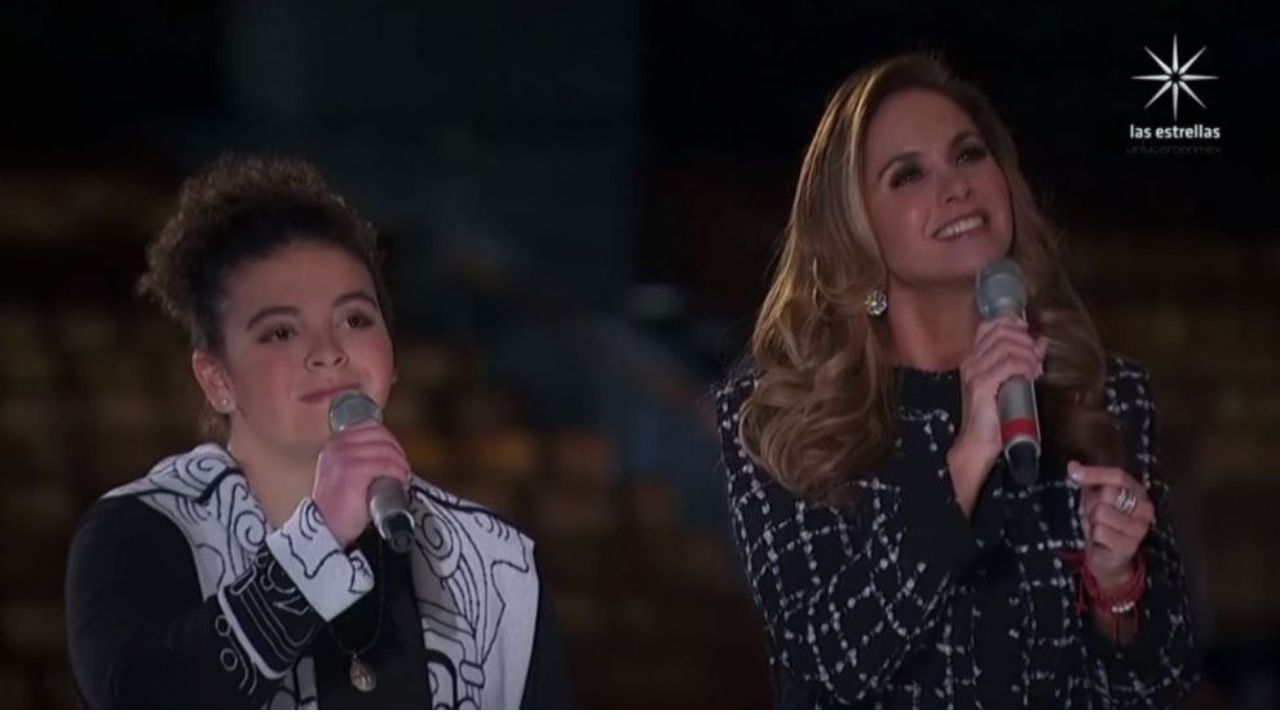 Imagen Principal de Nota: Lucero y su hija deleitan con su voz en celebración a la virgen de Guadalupe