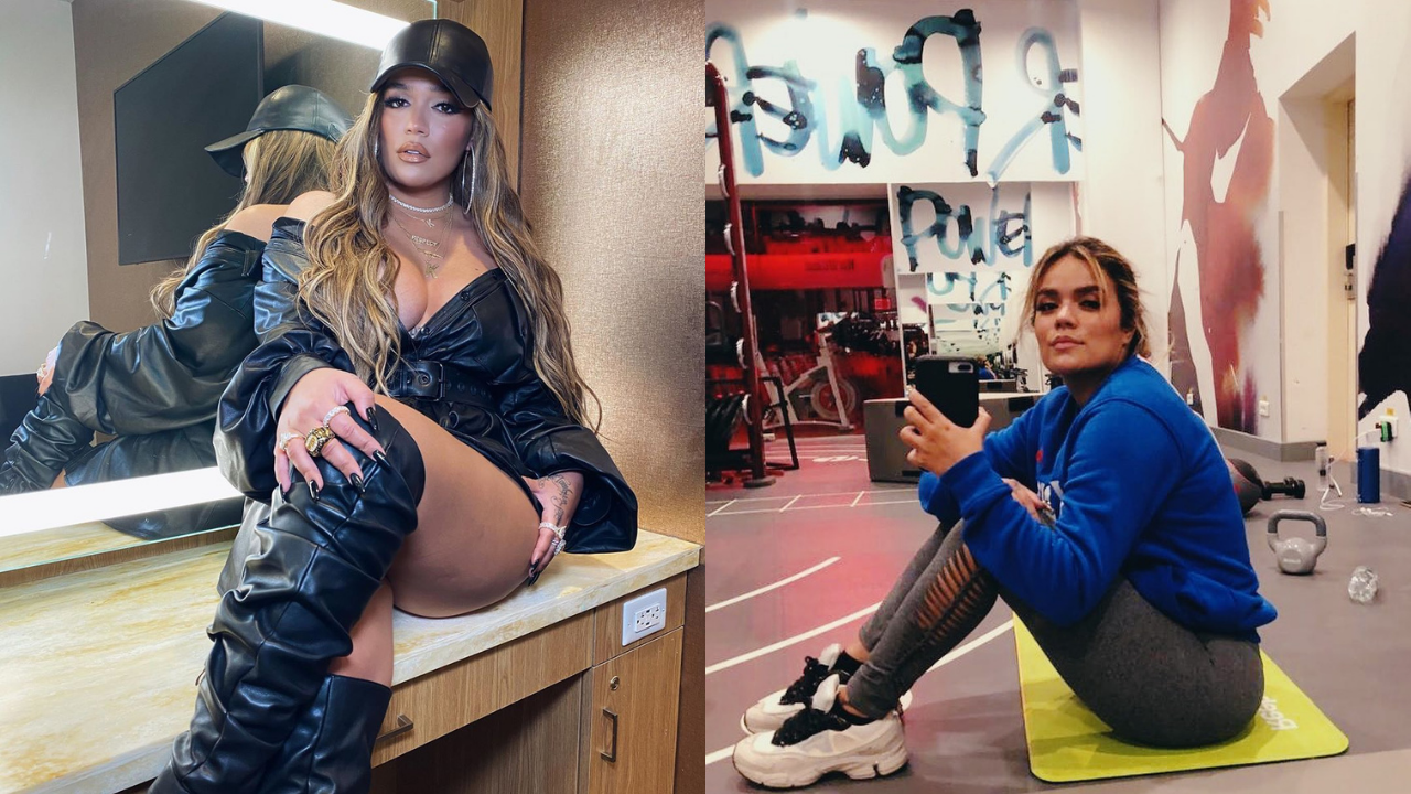 Imagen Principal de Nota: Karol G luce su nueva línea de ropa deportiva inspirada en su sencillo ‘Bichota’