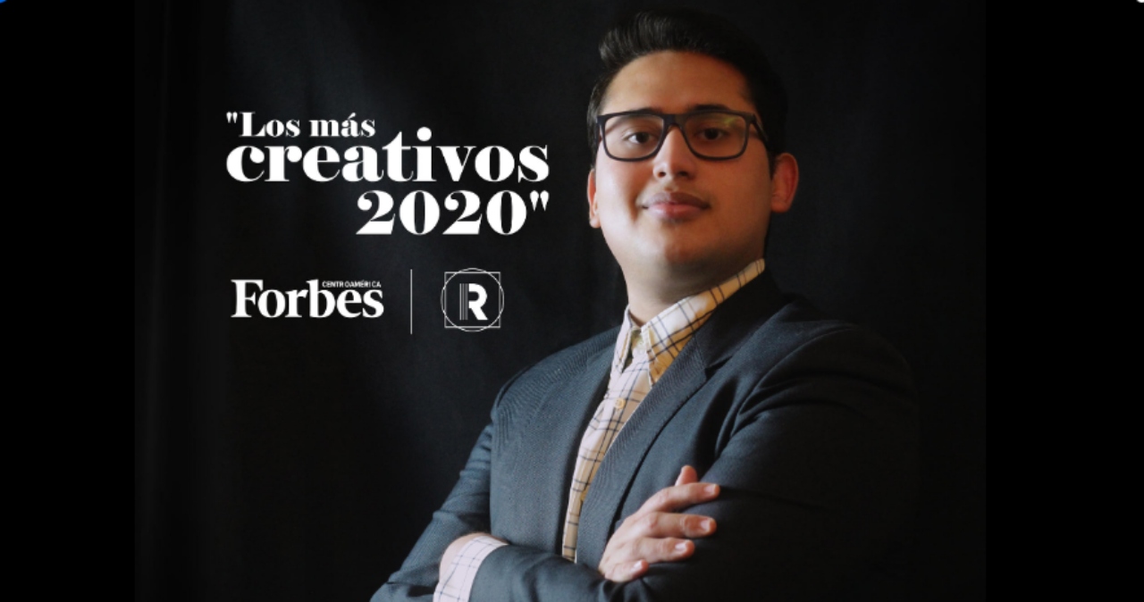 Imagen de El hondureño Roger Roque es elegido entre los más  creativos del 2020  por la revista Forbes Centroaméricana
