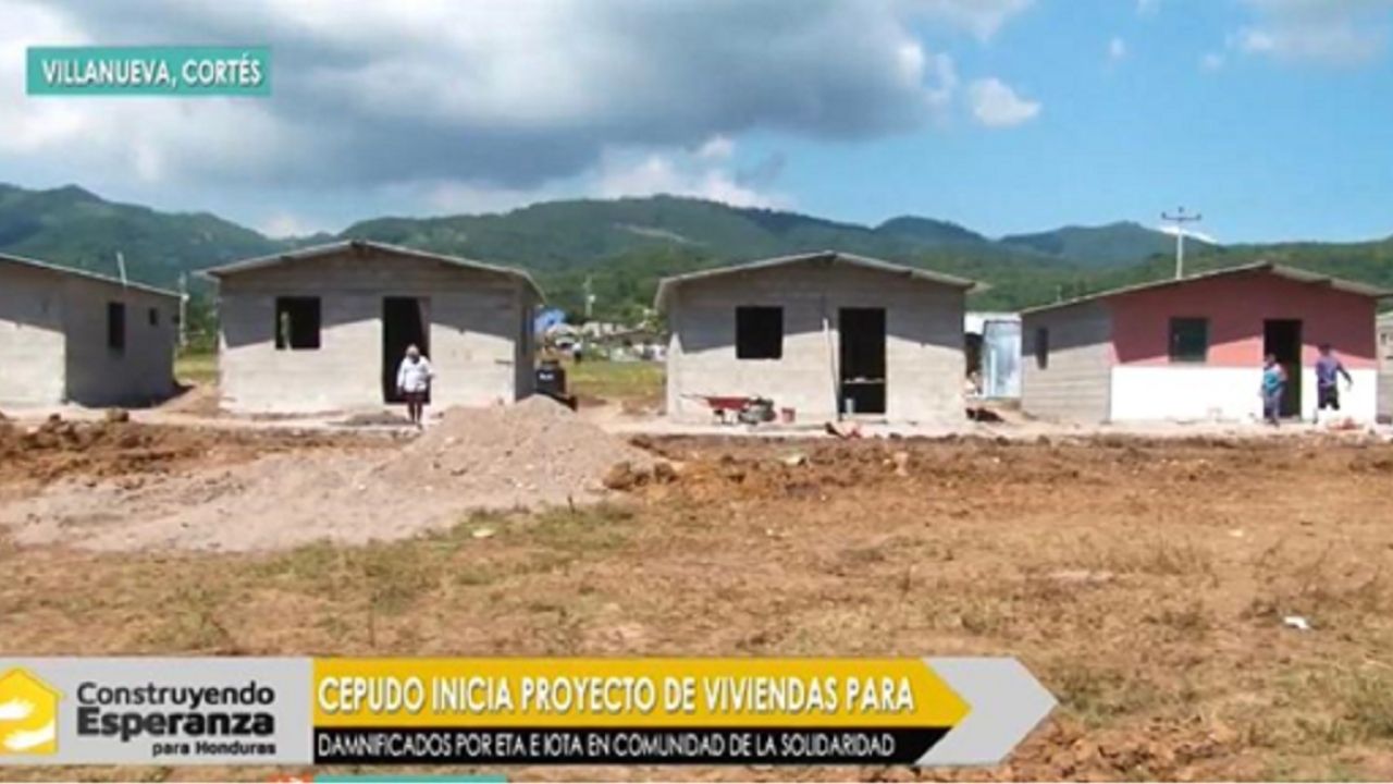 Imagen de Construyendo Esperanza edifica casas en favor de damnificados de Eta y Iota