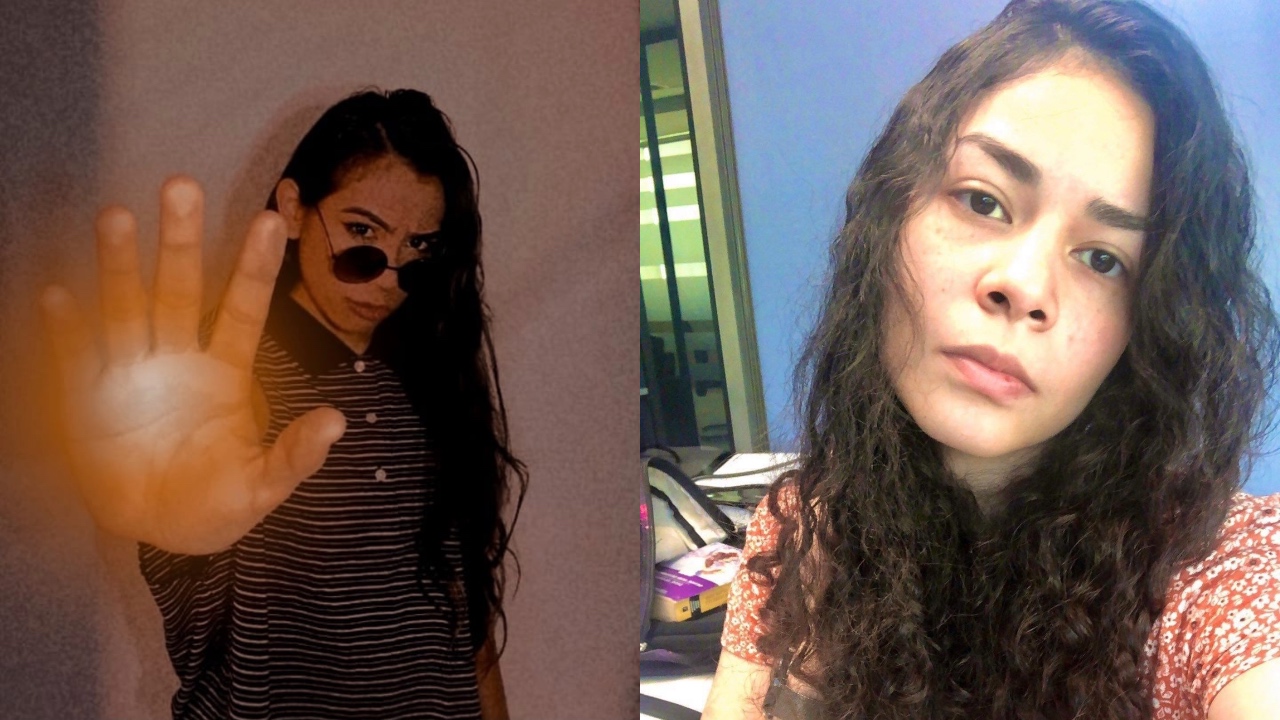 Imagen Principal de Nota: Las compositoras hondureñas Ana Gómez y Verónica Fajardo cantaron en nombre de Keyla Martínez