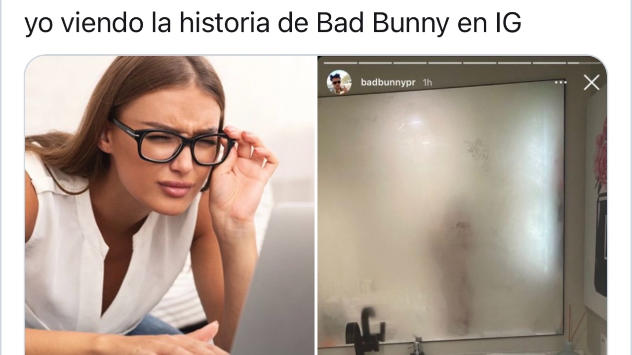 Imagen Principal de Nota: ‘Bad Bunny’ es víctima de memes por subir foto completamente desnudo