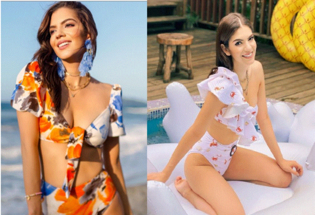 Imagen Principal de Nota: En traje de baño Melissa Valeriano derrocha elegancia y belleza desde las playas hondureñas