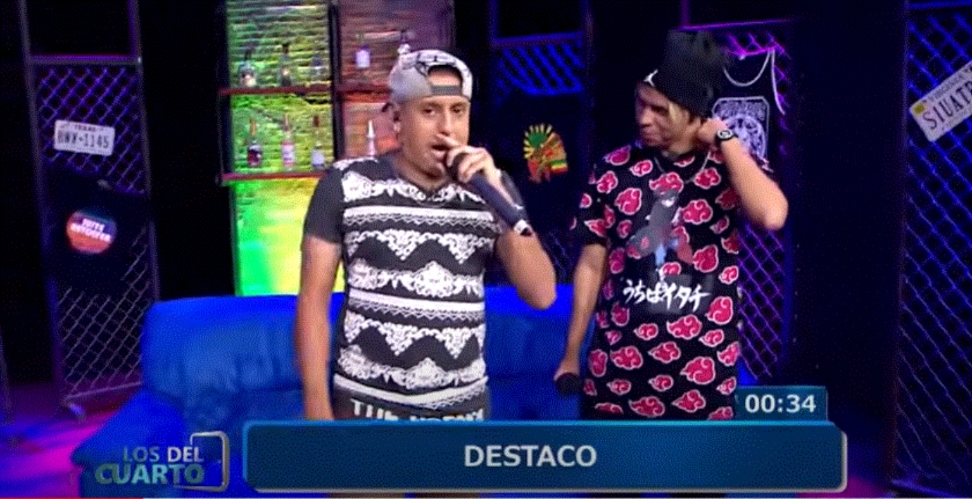 Imagen Principal de Nota: El Hansy regresó a Los del Cuarto como todo un rapero enfrentando al Androide, así estuvo el duelo dedicado a la Kensy