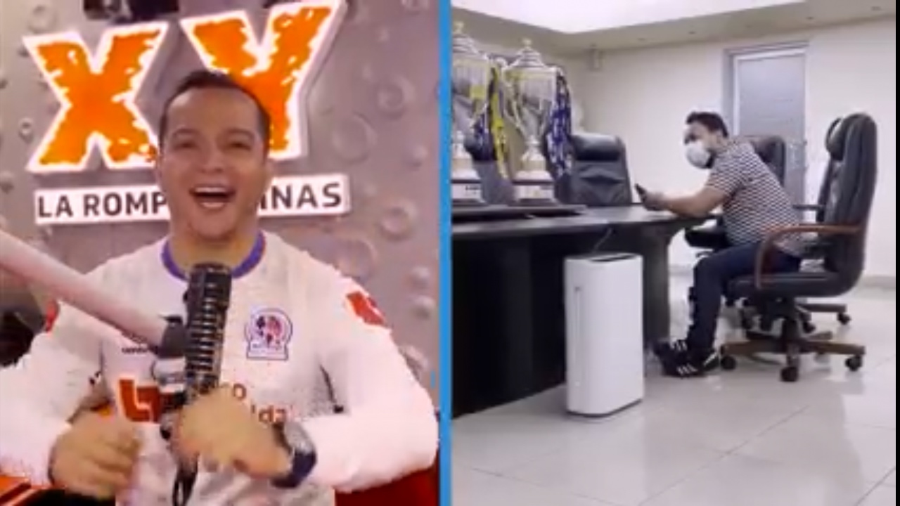 Imagen Principal de Nota: La divertida broma de Erik Chavarría para Sammy Martínez tras el triunfo de Olimpia