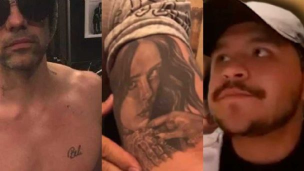 Imagen de ¿Criss Angel y Lupillo Rivera se retiraron sus tatuajes de Belinda por qué Christian Nodal les dijo?